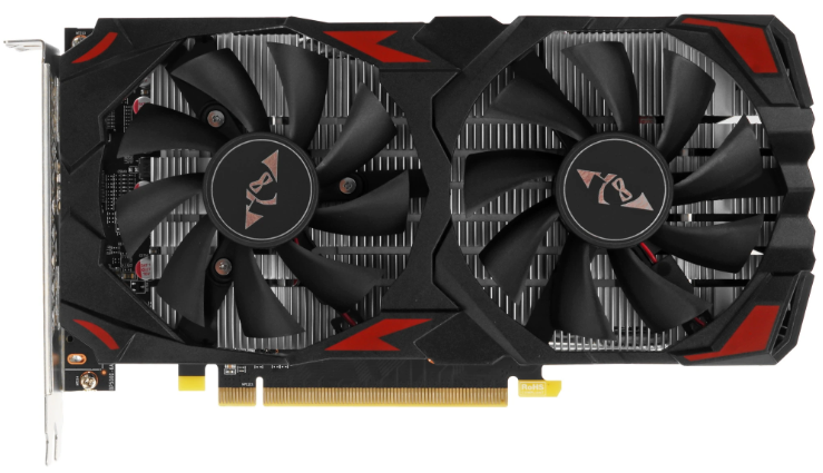 Видеокарта Sinotex Radeon RX 580 Ninja (8GB GDDR5 256-bit, 1180MHz / 7000MHz, 14nm, 2-fan, HDMI/2xDP) Retail