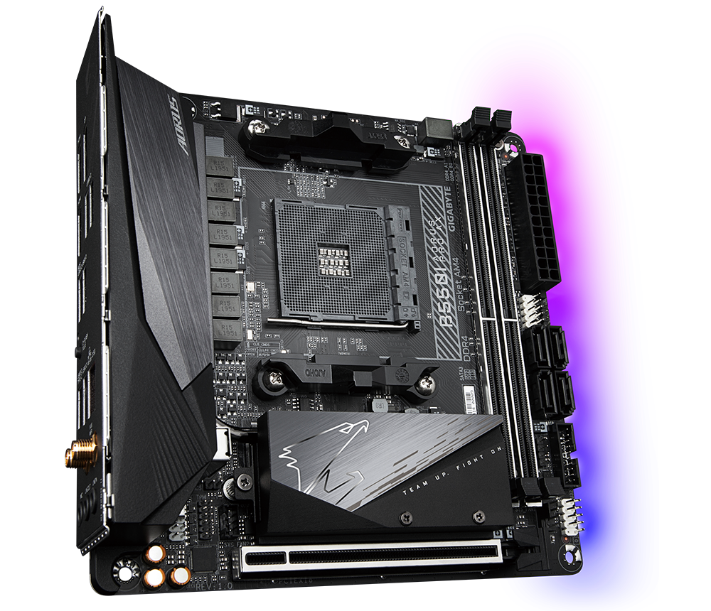 Материнская плата Gigabyte B550I AORUS PRO AX (rev. 1.0)