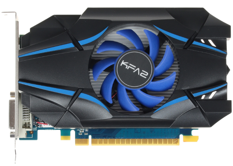 Видеокарта KFA2 GeForce GT 1030 Retail (2GB GDDR5 64-bit, 1151-1379MHz / 2100 Gbps, 1-fan, DVI-D/HDMI) 30NPH4HVQ4SK